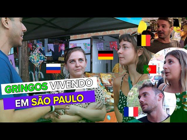 GRINGOS Falando O QUE PENSAM do Brasil