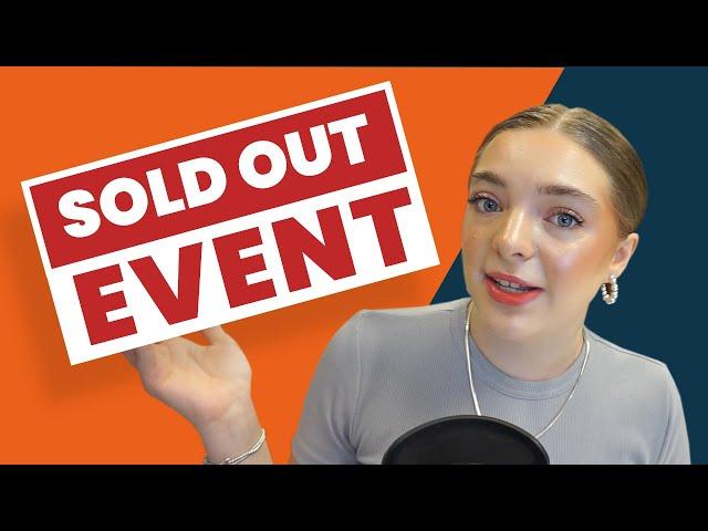 Event Marketing: 4 Best Tactics to Sell Out