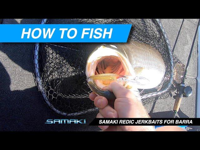 Barramundi | How to fish a Samaki Redic with Tommy Wood