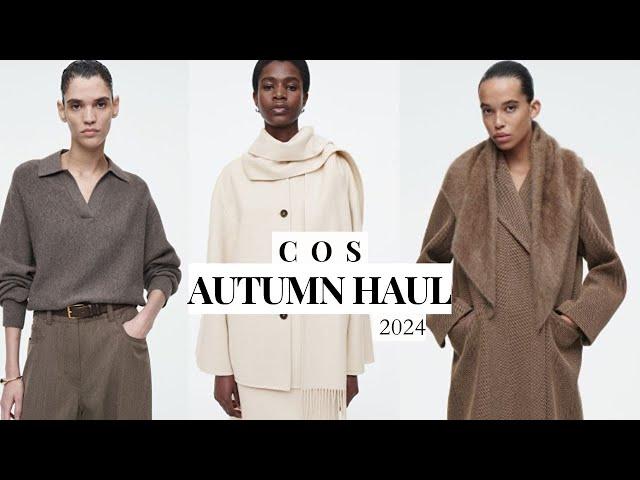 COS Fall 2024 Haul  Capsule Wardrobe Minimalist Fashion Essentials | Helen Tsokana