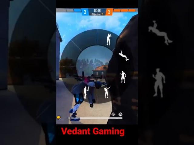 Vedant Gaming One Tap Headshot Free Fire 4+Headshot one round ..