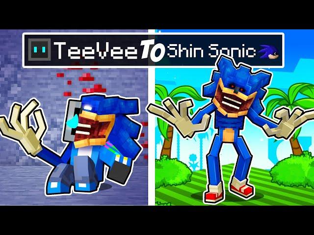 From TeeVee to SHIN SONIC in Minecraft!