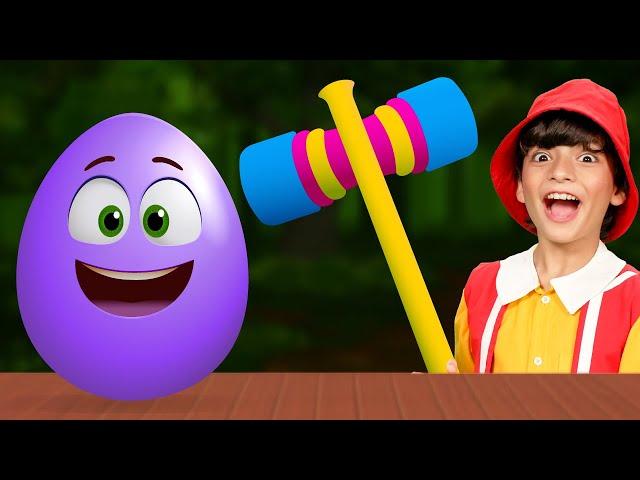 Surprise Eggs X Finger Family Nursery Rhyme For Kids  | BabyBillion Rhymes