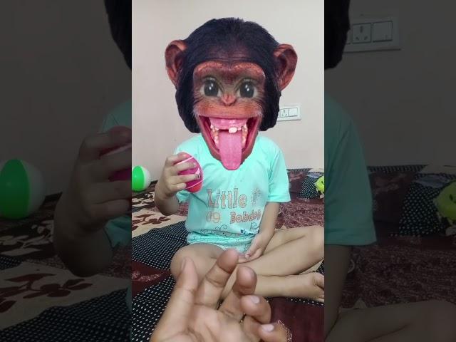 monkey  #shorts #jems #viral #ishika baby vlogs