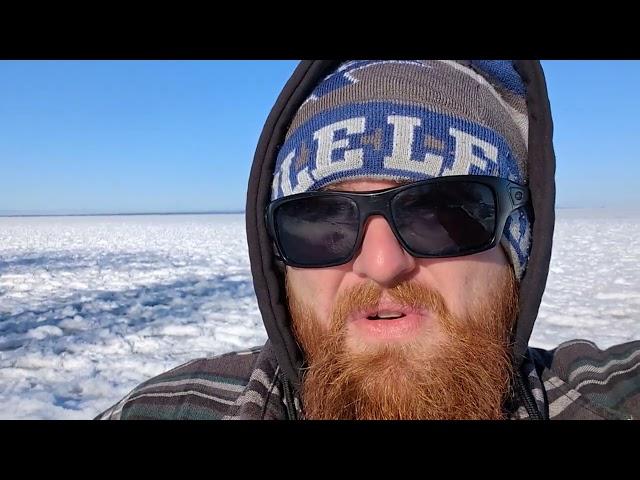 jan 9th 2025 lake Simcoe ice update (Jackson's point)