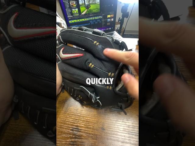 Conditioning Synthetic Baseball Gloves…