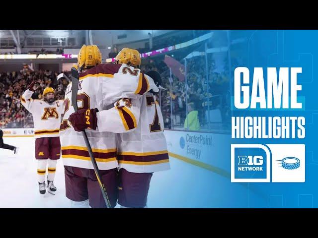 Wisconsin at Minnesota | Highlights | Big Ten Hockey | 02/01/2025