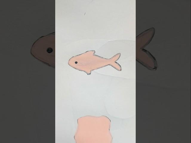 Fish #fish #youtube  #art #coloring #drawing #shorts