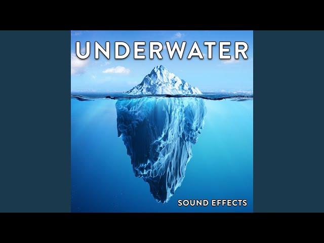 Underwater Ocean Waves Coming in Light with Heavy Rock Movement Clicks