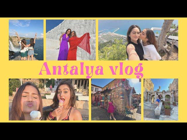 Antalya Vlog 2023 | travel Vlog | 2023 | Sharma Sisters | Tanya Sharma | Krittika M Sharma