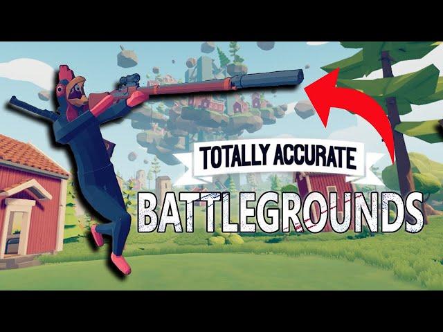 Musket Sniper?? ONE SHOTS EVERYBODY - Totally Accurate Battlegrounds