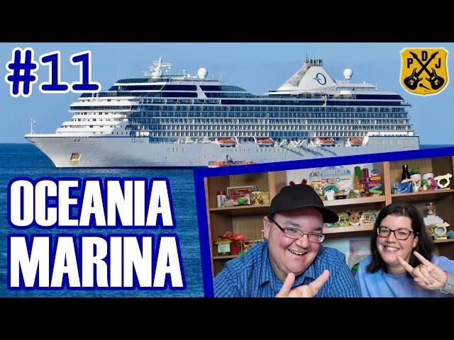 Oceania Marina Pt.11 - Laundromat Tour, Aquamar Lunch, Gym Tour, Tea Time, Pizza Dinner, Debarkation