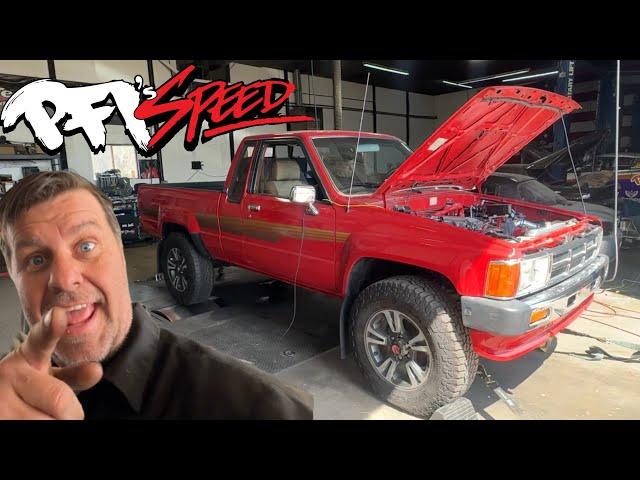 80’s Turbo Toyota Truck Gets Modern Electronics!  Let’s Make it Work!