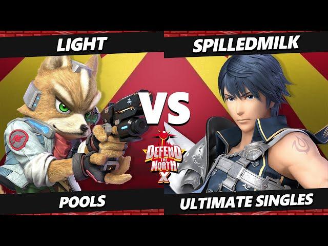 DtN X - Light (Fox) Vs. Spilledmilk (Chrom, Pyra Mythra) Smash Ultimate - SSBU