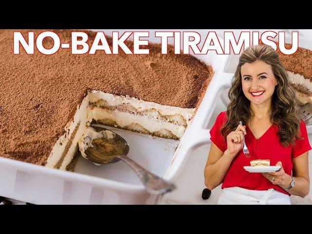 Easy TIRAMISU Cake | No-Bake Dessert