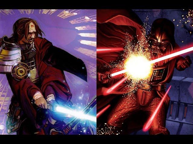 Versus Series Redux: Exar Kun Vs. Darth Vader