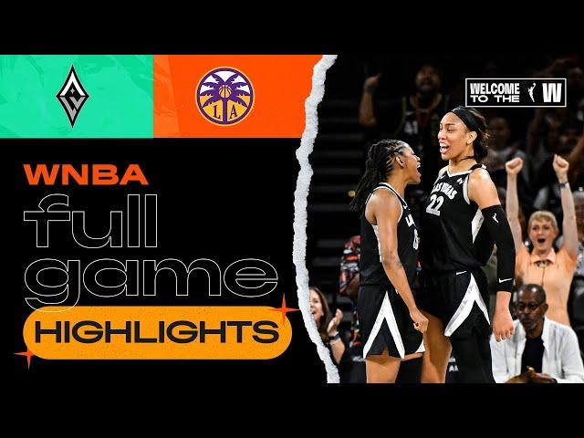 Los Angeles Sparks vs. Las Vegas Aces | FULL GAME HIGHLIGHTS | August 18, 2024