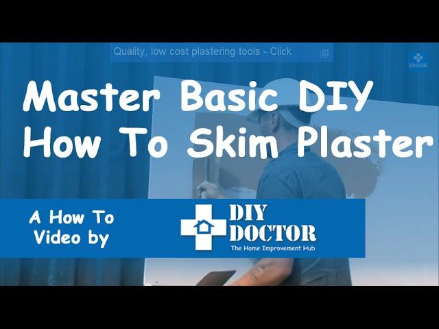 DIY Doctor Master Basic DIY: How to Skim Plaster