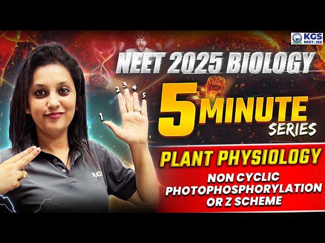 NEET With In 5 Min⌚ Series | Plant Physiology | Complete Biology | NEET 2025 | Biology by SB Ma'am