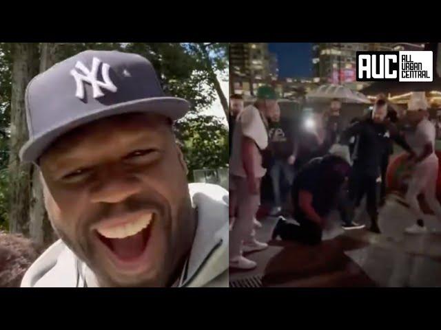 50 Cent React To Rick Ross Getting Jumped In Canada