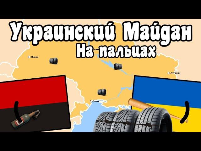 Украинский Майдан - история на пальцах