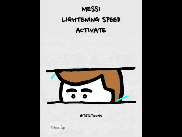 MESSI Lightening Speed ACTIVATED !