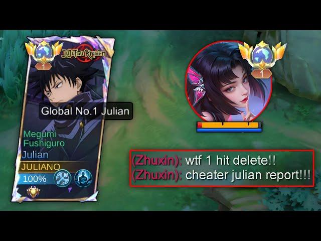 GOODBYE ZHUXIN META, THIS NEW JULIAN BUILD CAN 1 HIT ENEMIES!! (new super insane damage)