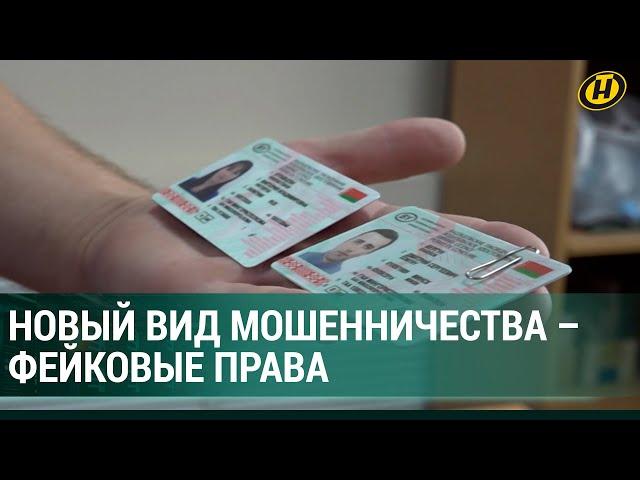 ФАЛЬШИВЫЕ ВОДИТЕЛЬСКИЕ ПРАВА продают в интернете: чем отличается подделка и что за нее грозит?