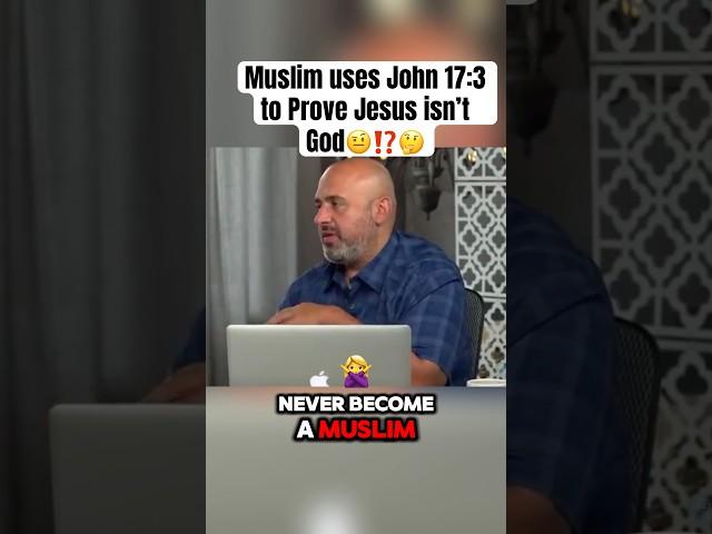 Christian REFUTES Muslim using John 17:3 about Jesus being God‼️ #samshamoun #christian #muslim