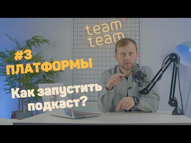 Как запустить подкаст? | #3 Платформы для подкастов