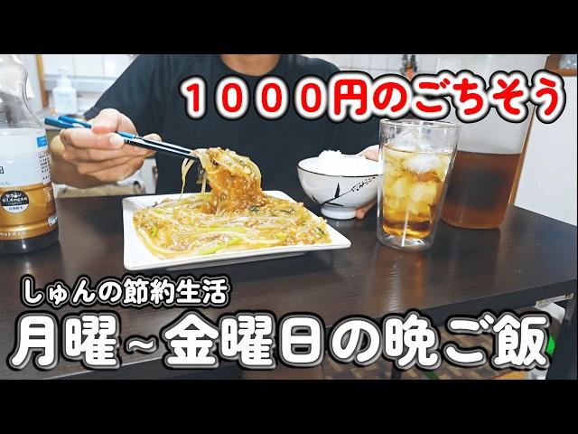 【１人暮らし節約生活】平日１週間１０００円！？豆腐とひき肉が大活躍な仕事終わりの晩御飯！！