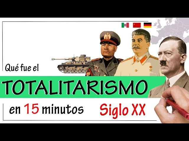 El TOTALITARISMO - Resumen | El Tercer Reich Alemán, La Italia Fascista y La Unión Soviética