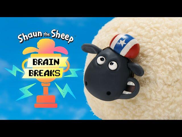 NEW  Feed Shirley  Shaun the Sheep - Brain Break  For Kids