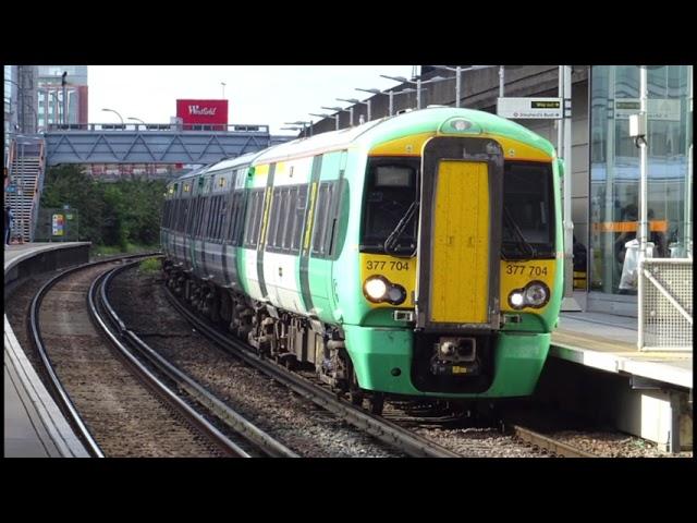 Train announcements at East Croydon (16/5/2021)