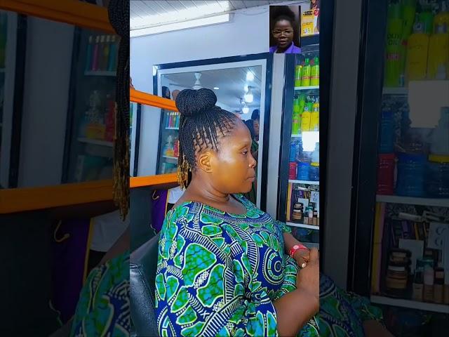 If you must do it this tiny,then listen till the end.#viral #hairstyle #braidstyles #deborahdaniel
