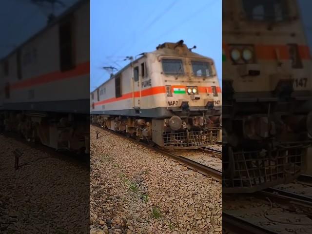 How to wap7  |super fast train | express wap7 #shortsvideo #trending