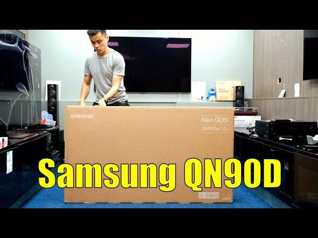 Samsung QN90D Neo QLED 2024 Unboxing, Setup, Test and Review with 4K HDR Demo Videos