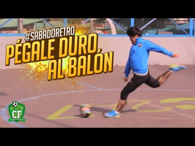 CLINICA DE FUTBOL - PEGARLE FUERTE AL BALON