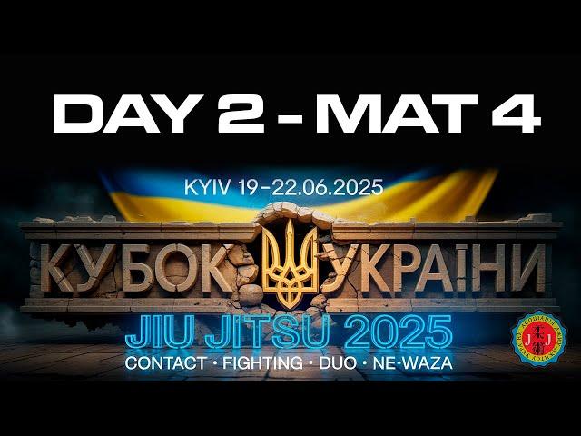 [Day 2 – Mat 4] Кубок України з джиу-джитсу 2025