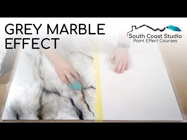 Marble Effect Painting Technique