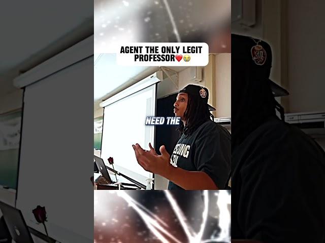Agent00 the ONLY PROFESSOR actually TEACHING in STREAMER UNIVERSITY