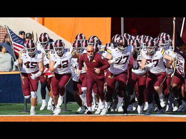 Highlights: Gopher Football Knocks Off #24 Illinois