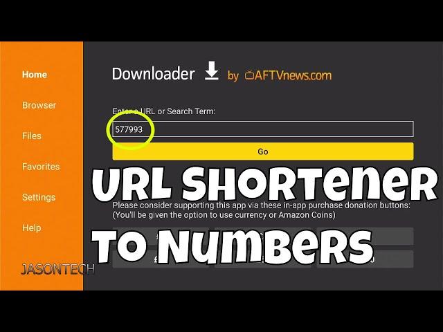 How To Change Your URL To A Number Code In Downloader