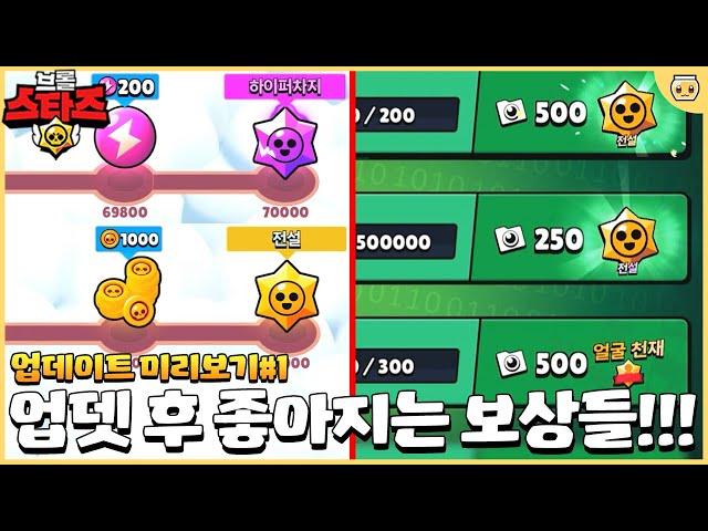 받지 않은 트로피 & 마스터리 보상들은 어떻게 될까!? 밸런스 패치 내용까지 공개 ㄱㄱ [브롤스타즈 6월 업데이트 미리보기#1]