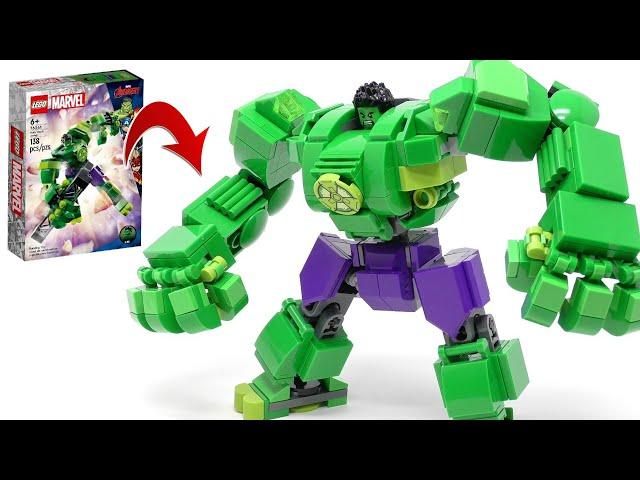 Upgrading LEGO Hulk Armor Mech [minifigure version]