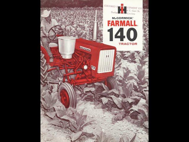 1964 Farmall 140 sales brochure #farmall51 #farmall #tractor #farmall140 #fasthitch