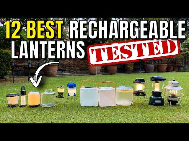 The 12 Best Rechargeable LED Lanterns for Camping (Bought & Tested!)