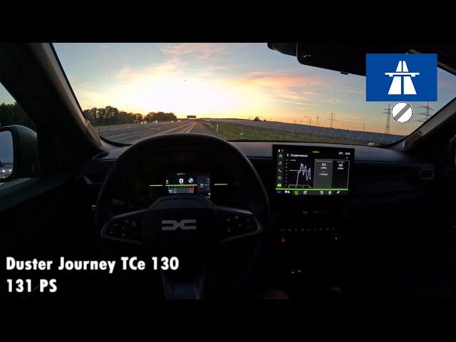 2024 Dacia Duster Journey TCe 130 131 PS NIGHT POV DRIVE TOPSPEED I ASMR