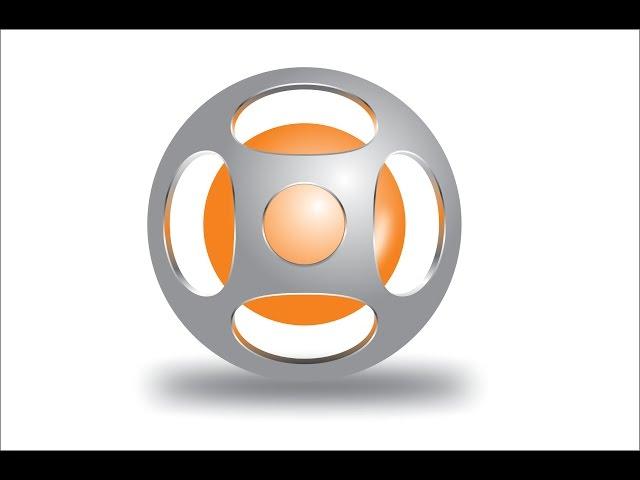 Create Logo 02 in Corel DRAW X7 Tutorials by, Amjad Graphics Designer