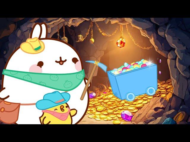 Molang and Piu Piu Discover A Real TREASURE 